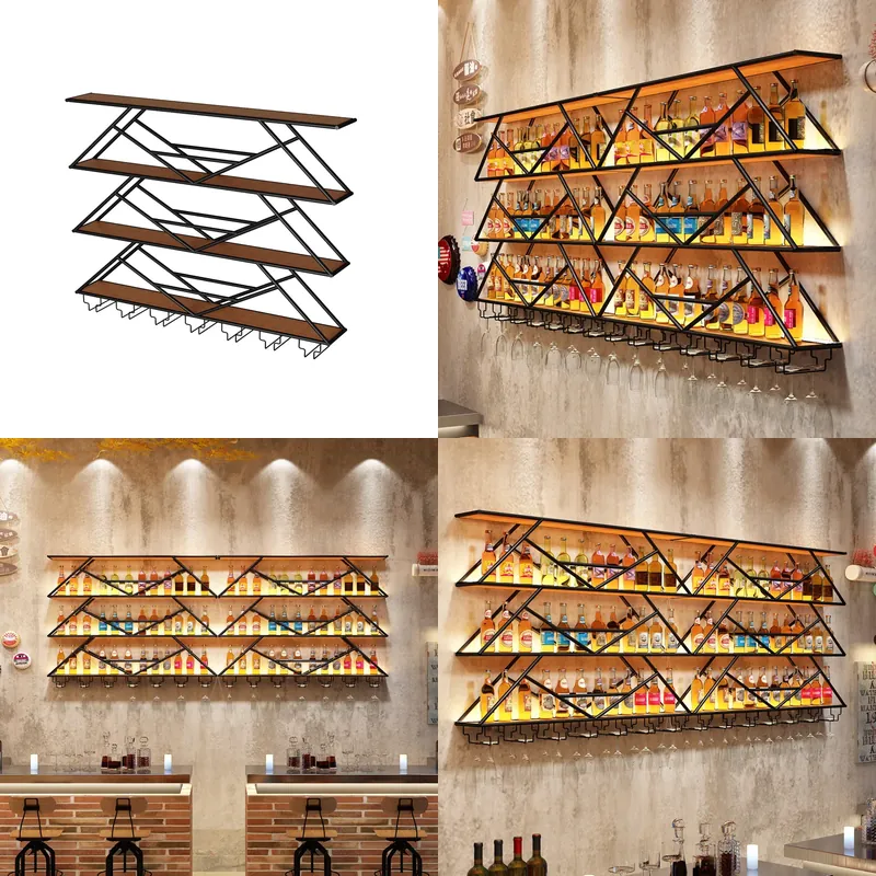 Wall Mounted Wine Rack Wrought - Storage recension och pris