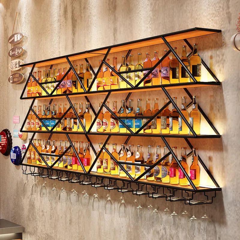 Wall Mounted Wine Rack Wrought - Storage recension och pris