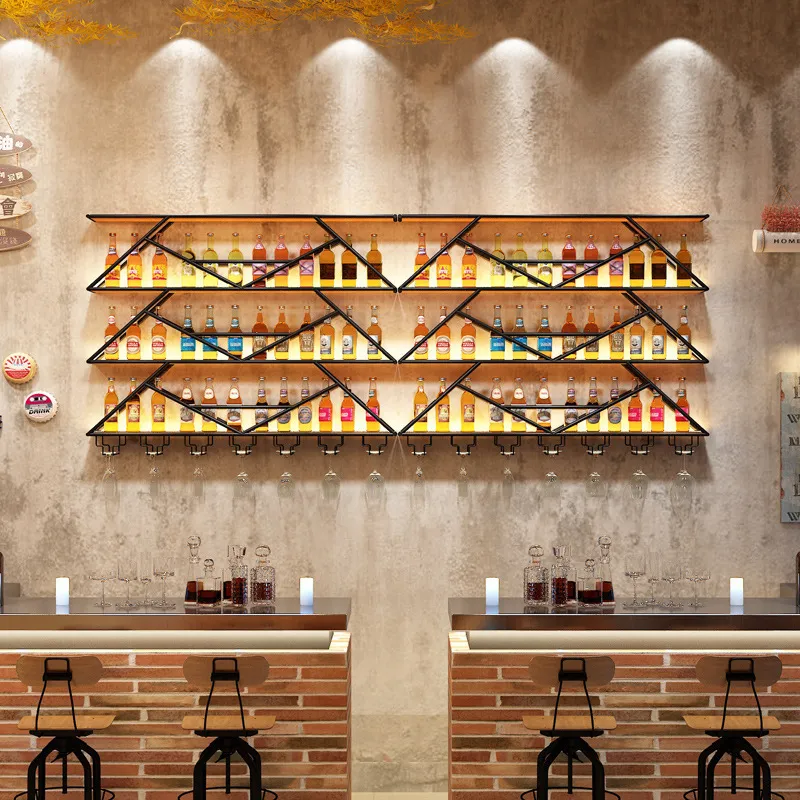 Wall Mounted Wine Rack Wrought - Storage recension och pris