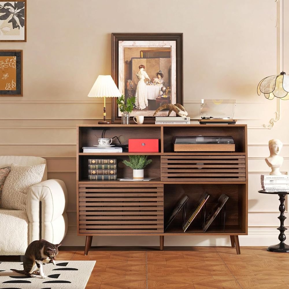 Jluomei Large Record Player St - Tables recension och pris
